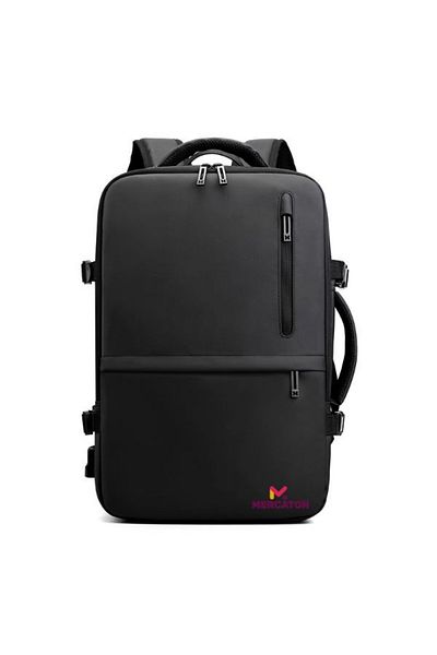 JollyMag Mercaton expandable backpack, compatible with laptops up to 17.3", USB port, Waterproof