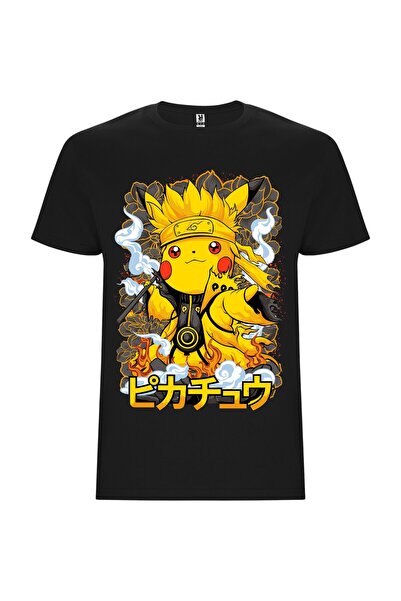 ROLY Tricou unisex, 100% bumbac, Pokemon