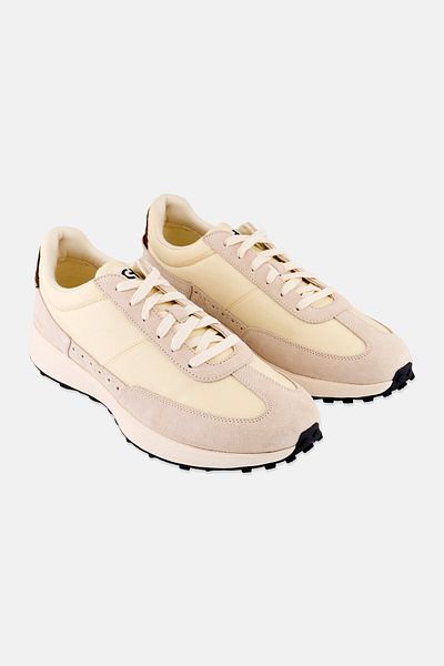 Cole Haan Men Wide Grand CC Midtown Lace Up Casual Shoes, Beige