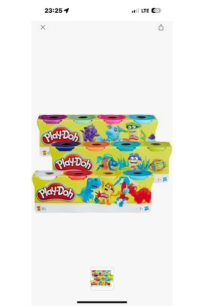 Play Doh Playdoh Play Dough 4 Colors 1 Parcel = 16 Pcs