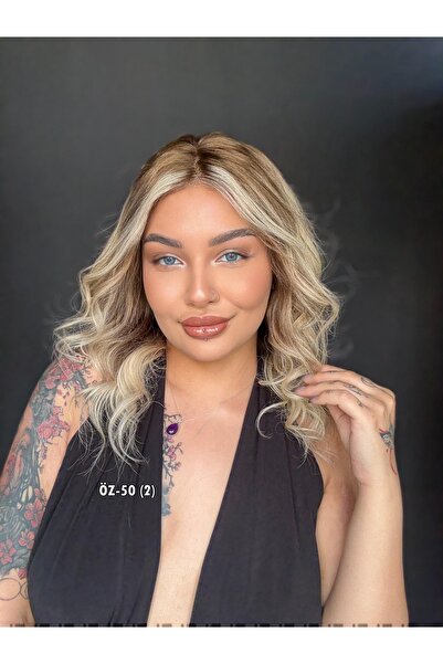 Suzan Peruk Hayalet Tül peruk %100 gerçek doğal saç+Yapıştırıcı bant hediye ....