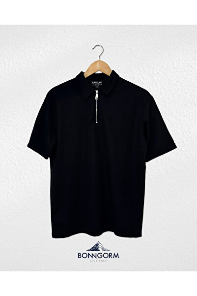 Hector FERMUARLI POLO YAKA ERKEK TSHIRT