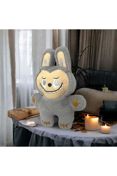 ŞAŞKIN HOUSE Cute Labubu Plush Toy & Sleeping Playmate & Gift Toy & 35 cm Cute Doll