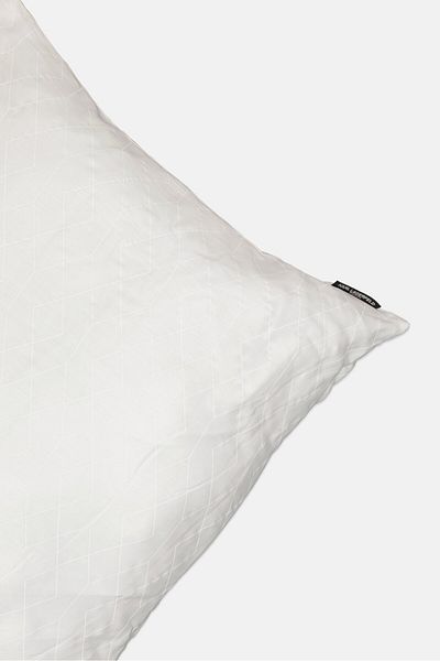 Karl Lagerfeld Modular Plain Firmness Pillow, White