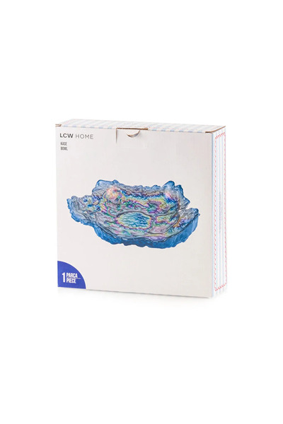 LC Waikiki LCW HOME Lacivert Desenli Cam Çerezlik 19 cm