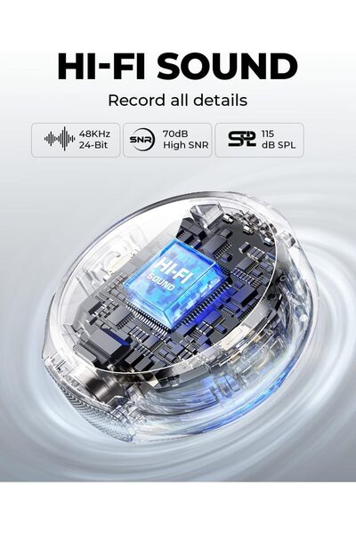 HollyLand LARK M2 Wireless Lavalier Microphone for iPhone, Android & Camera