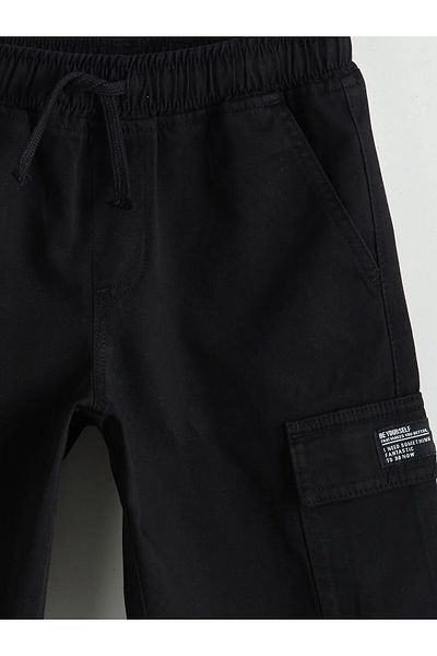LC Waikiki Boys' Cargo Shorts with Elastic Waist