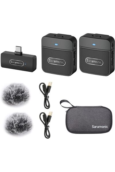 Saramonic Blink100 B6 Wireless Lavalier Lapel Microphone for Android Smartphone With Type-C Port
