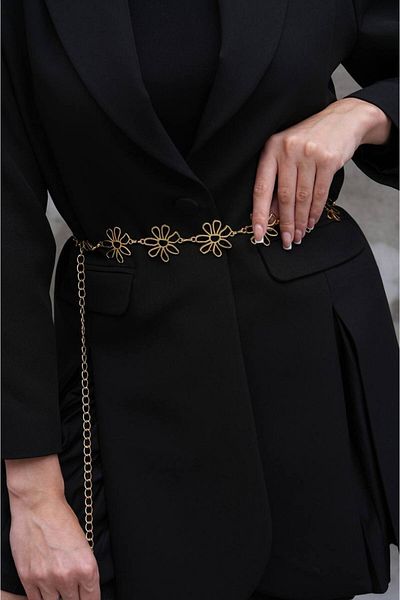 Babydoll Bag Sun Detailed Body & Waist & Dress & Pants & Skirt Chain Belt
