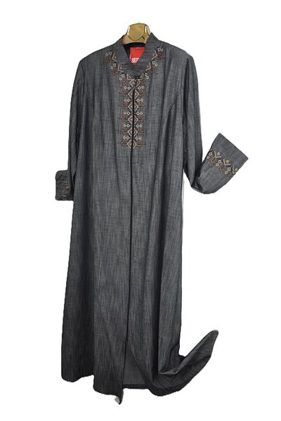 elma abone Full Size Tensel Embroidered Parde