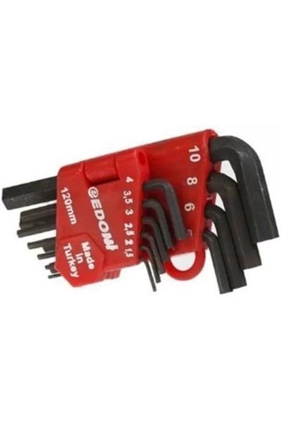 Eltos Edoni 120 mm allen set 10 piece allen