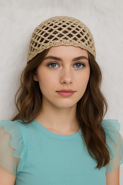 HAPPY HANDMADE 2025 Summer Trend/Cleopatra Beret/Lightweight Beret/Summer Hat/Gift