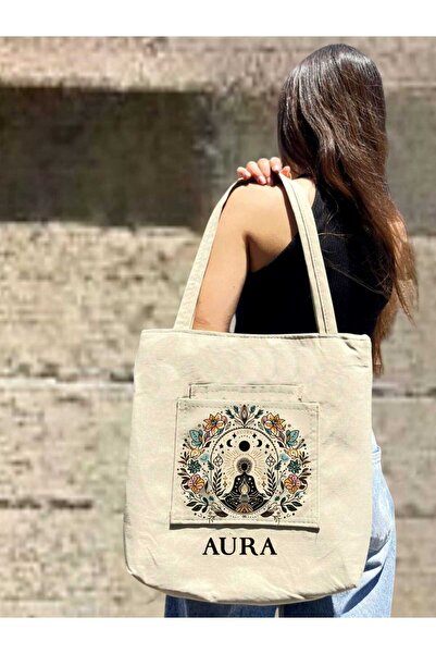 bhk desing Aura Printed Zipper Beach and Shoulder Bag