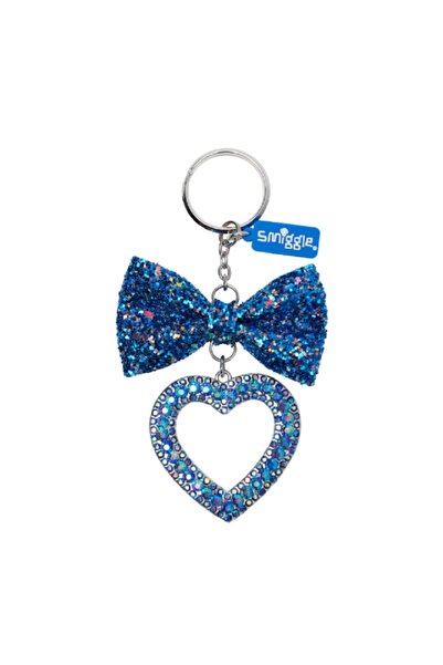 SMIGGLE Gem Bow Heart Keychain