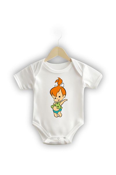 CACTUS COLLECTION Father Daughter Combination Tshirt Flintstone (One Product Price! Add 2 Pieces to the Cart for Combination)