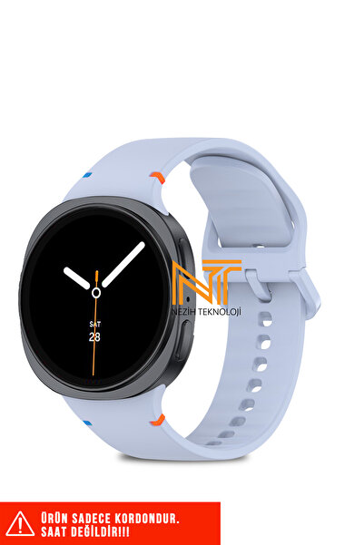 Nezih Case Galaxy Watch 8 40mm / 44mm / 46mm Classic Uyumlu Silikon Kordon