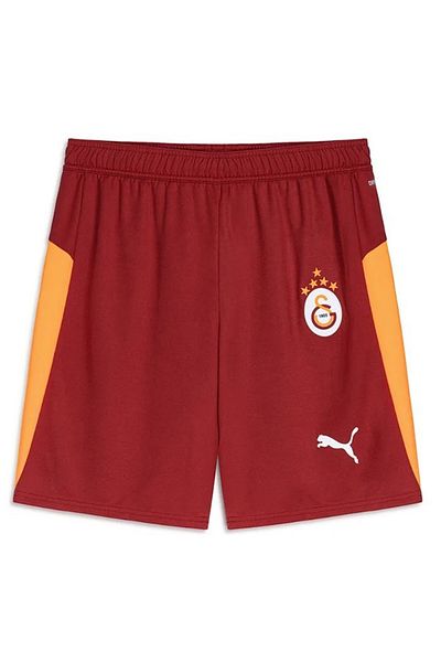 Galatasaray Σ.κ. Σορτς 25/26 Σορτς εντός έδρας με κομμάτια Ανδρικό σορτς ποδοσφαίρου ΚΟΚΚΙΝΟ