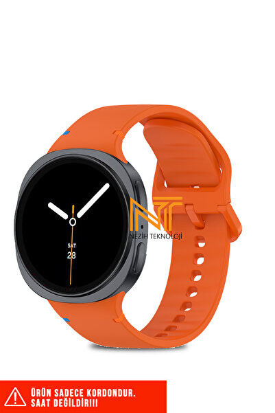 Nezih Case Samsung Galaxy Watch 8 40mm / 44mm / 46mm Classic Uyumlu Silikon K...