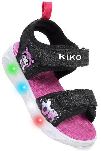 Kiko Kids Kuruza Daily Lighted Velcro Baby Girl Sandals Shoes