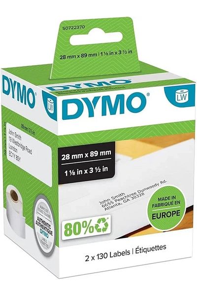 STOREMAX S0722370, Lw Address Label, (89X28 mm) 260 Labels/Pack - (99010)