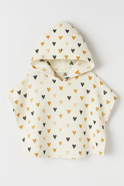Tly Home Textiles Muslin Poncho (6-8 Years)