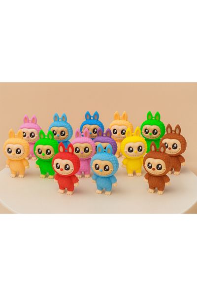 ForWhat Labubu Figured Keychain for Office Home Office Gift