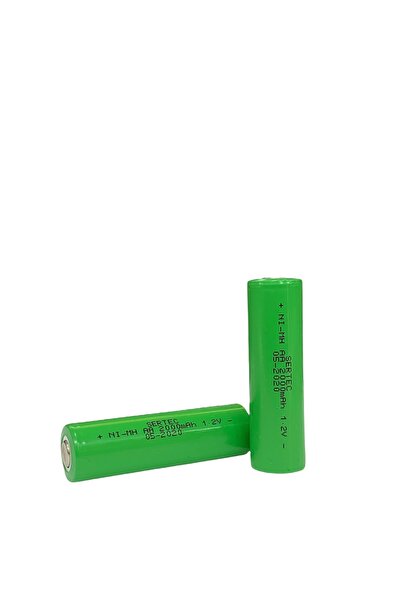 ForWhat Büro Ev Ofis Atölye için Ni-Mh Şarjlı 1.2V 2000MAH AA Başsız Flat Hea...