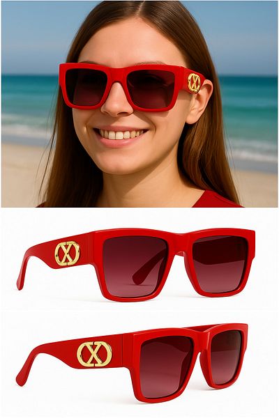 style iconic 🔥 XO Iconic Oversized Sunglasses – Perfect for Beach Days, City Strolls & Stylish Moments