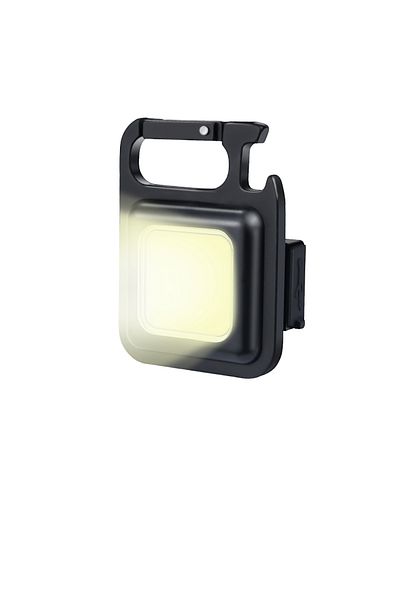 OEM Pocket flashlight, LED, 4 lighting modes, USB charging, 500 lm, Black