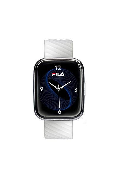 Fila Adult Unisex Smartwatch Watch, White SW/40,