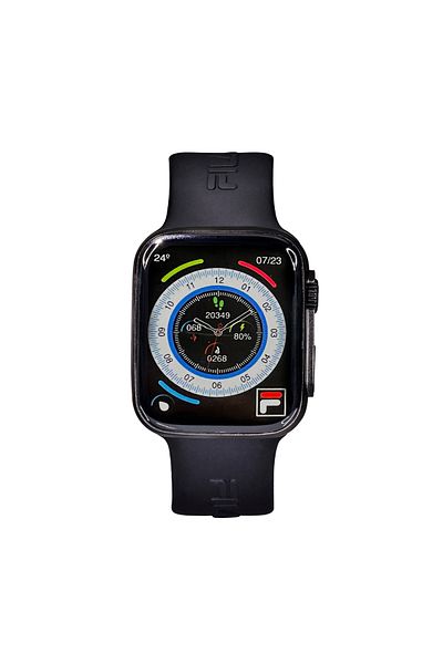 Fila Adult Unisex Smartwatch Watch, Black SW/37,