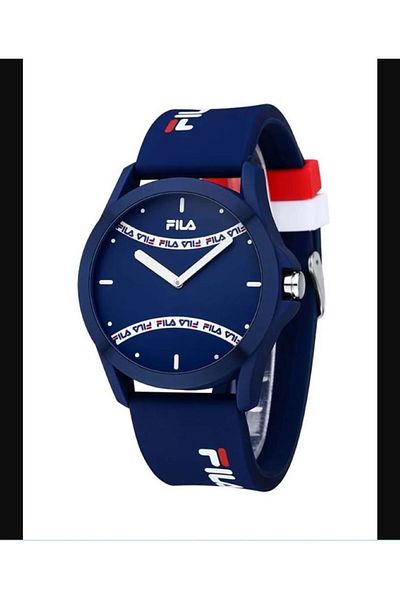 Fila Adult Unisex Analog Watch, Blue 38-864-001, 43 mm