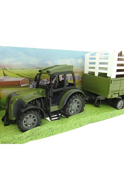 MEGA Uzaktan Kumandalı At Taşıyan Romörklü Traktör