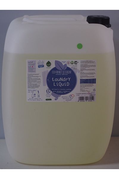 JollyMag Biolu bulk detergent for white and colored laundry lemon 20L