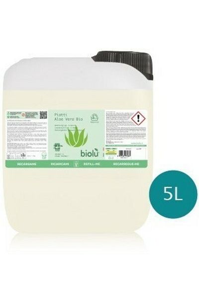 JollyMag Dishwashing detergent with aloe vera, 5L - Biolu