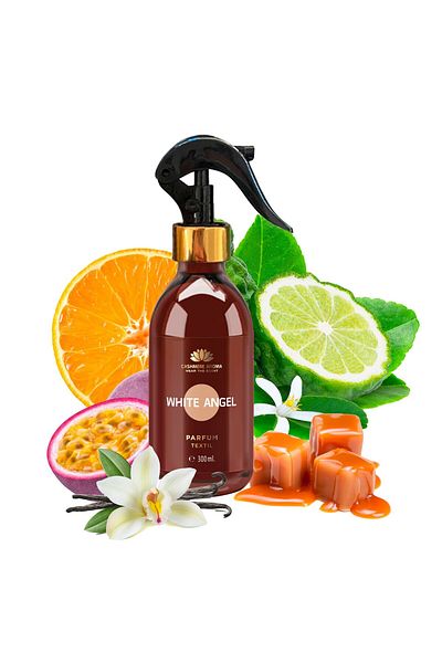 JollyMag Textile perfume with spray, 300 ml, White Angel, Cashmere Aroma