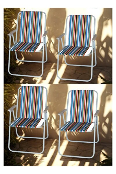 smart home طقم كراسي تخييم قابلة للطي يتكون من 4 كراسي مصنوع من قماش أكسفورد ...