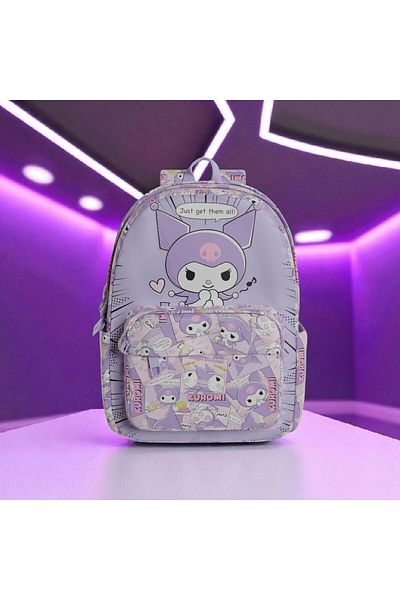 GENC DIJITAL BASKI Kuromi 2025 Year Original New Season School Bag