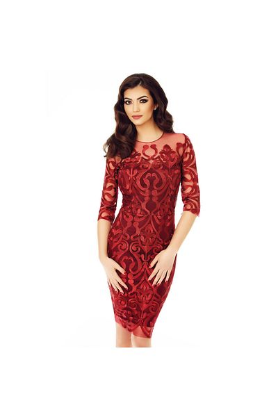 Miss Grey Rochie Anysia – Vișinie