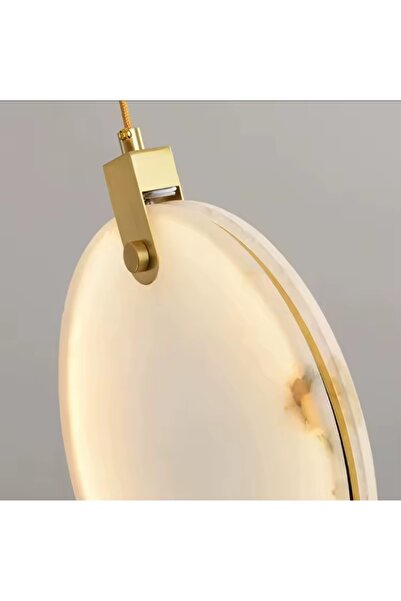KARAZ Triple marble pendant light