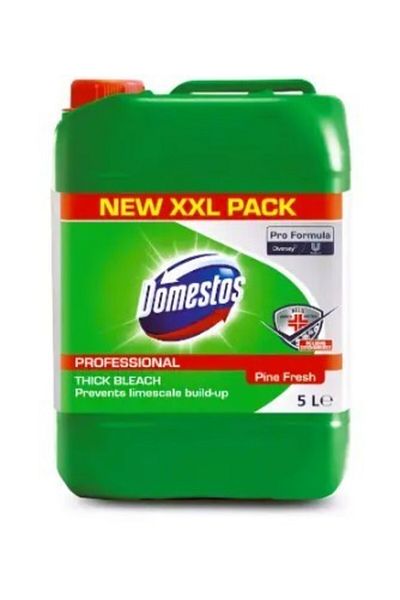 JollyMag Domestos Professional Disinfectant, Pine Fresh, 5 Liters