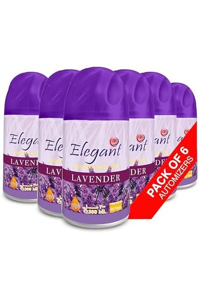 Others Elegant Automatic Spray REFILL – LAVENDER – 300ML – Pack of 6