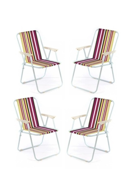 smart home طقم كراسي تخييم قابلة للطي يتكون من 4 كراسي مصنوع من قماش أكسفورد ...