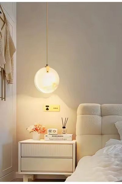 KARAZ Single marble pendant light