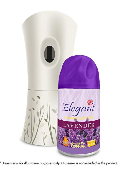 AFS Elegant Elegant Automatic Spray Refill - Lavender - 300ml - Pack of 3 - Air Freshener Refill