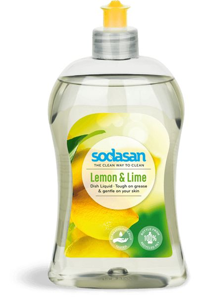 JollyMag Organic liquid lemon dishwashing detergent 500ml SODASAN