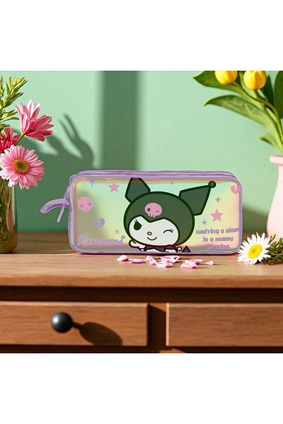 GENC DIJITAL BASKI Kuromi New Season Original Pencil Bag