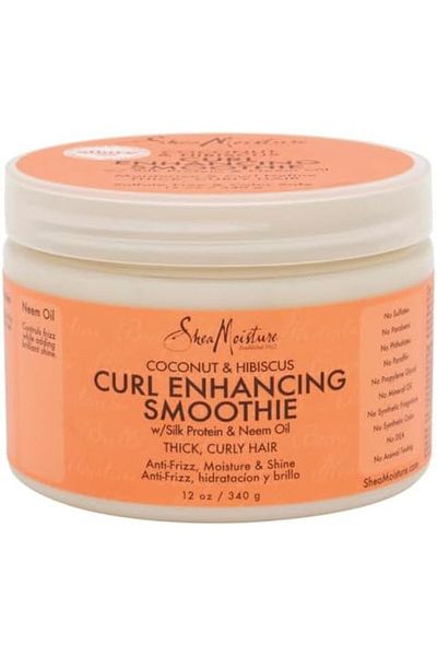 Shea Moisture Coconut & Hibiscus Curl Enhancing Hair Cream, 12 oz