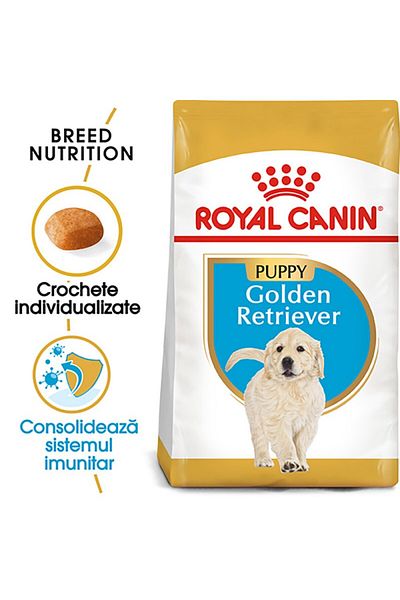 Royal Canin Golden Retriever Puppy dry food for junior dogs, 3 kg
