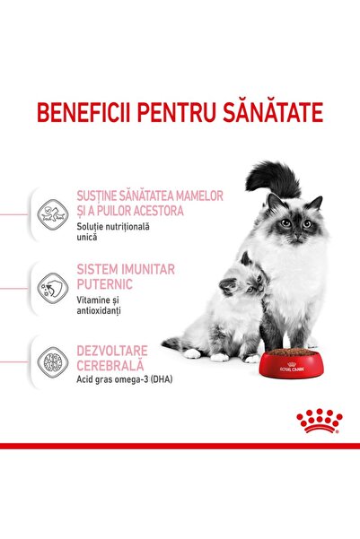 Royal Canin Hrană uscată Royal Canin Mother & BabyCat pentru pisică mamă și pisoi până la 4 luni, 4 kg